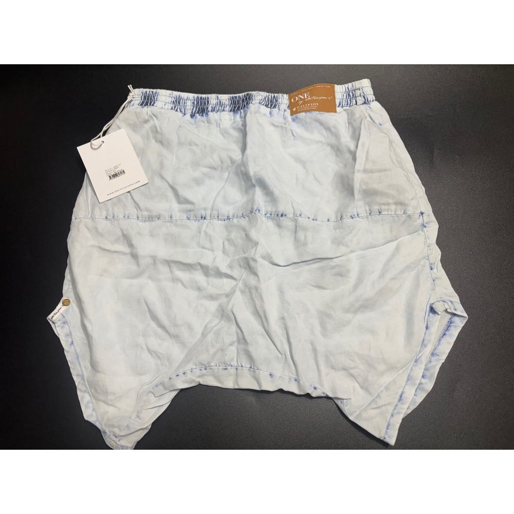 One Teaspoon NEW Coco Calypsos Denim Shorts Mid Length Harem Low Waist‎ XS